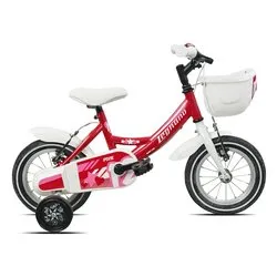 Mountain Bike acciaio ( 1 vel ) 12" con rotelle BIMBA Cherry Glossy 26L9900DC - immagine 1