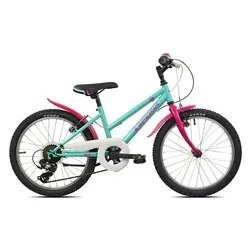 Mountain Bike acciaio ( 6 vel ) 20" HAPPY BIMBA Azzurra 269200MDA - immagine 1