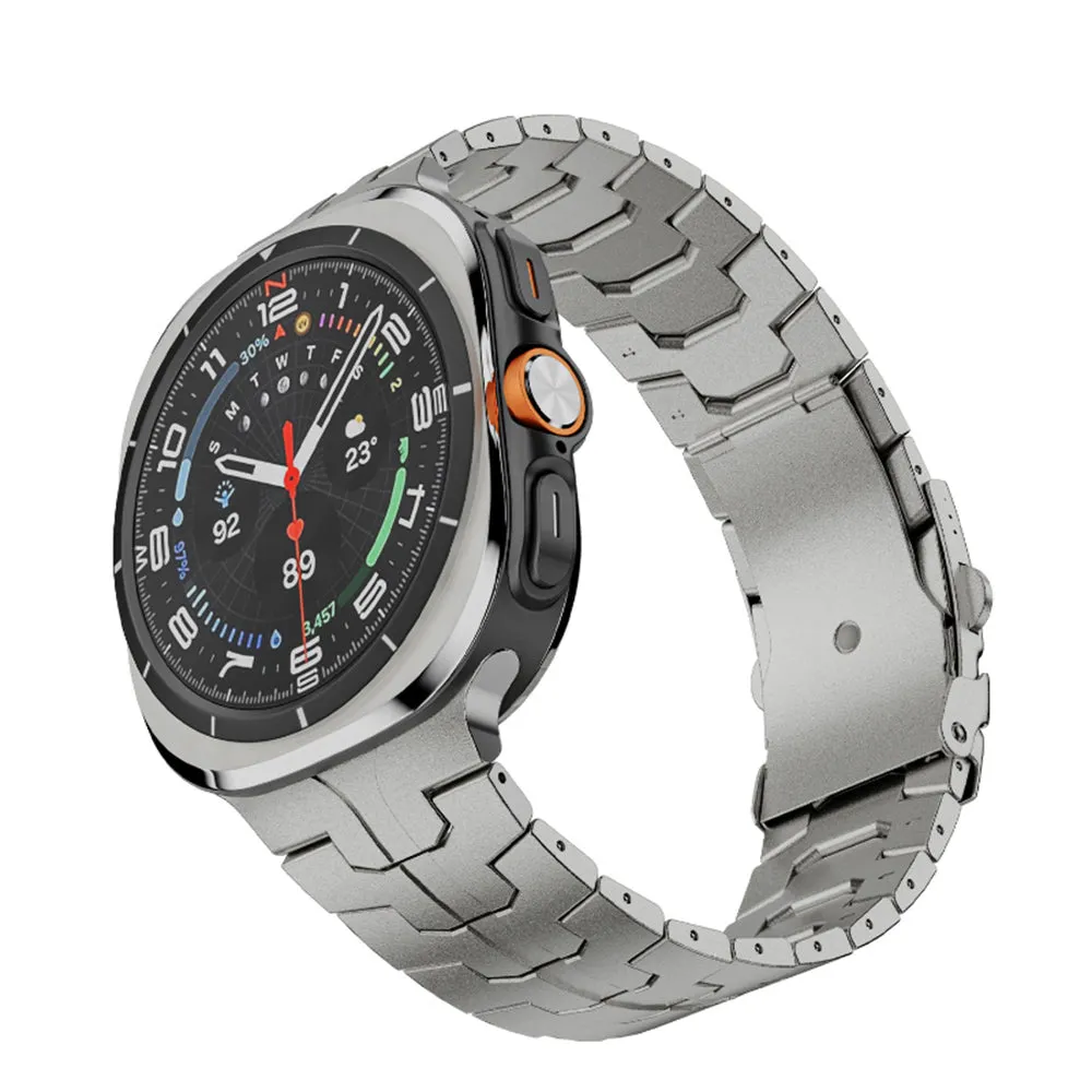 Cinturino Techsuit W063 per Samsung Galaxy Watch Ultra Series, Grigio - immagine 1