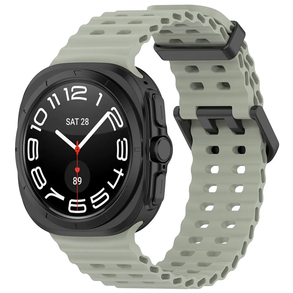 Cinturino Techsuit W062 per Samsung Galaxy Watch Ultra Series, Verde Chiaro - immagine 1