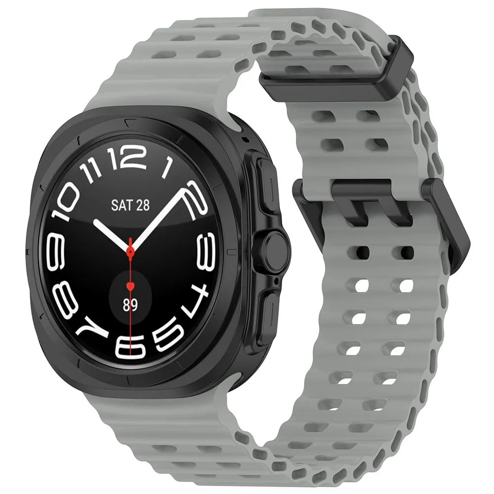Cinturino Techsuit W062 per Samsung Galaxy Watch Ultra Series, Grigio - immagine 1