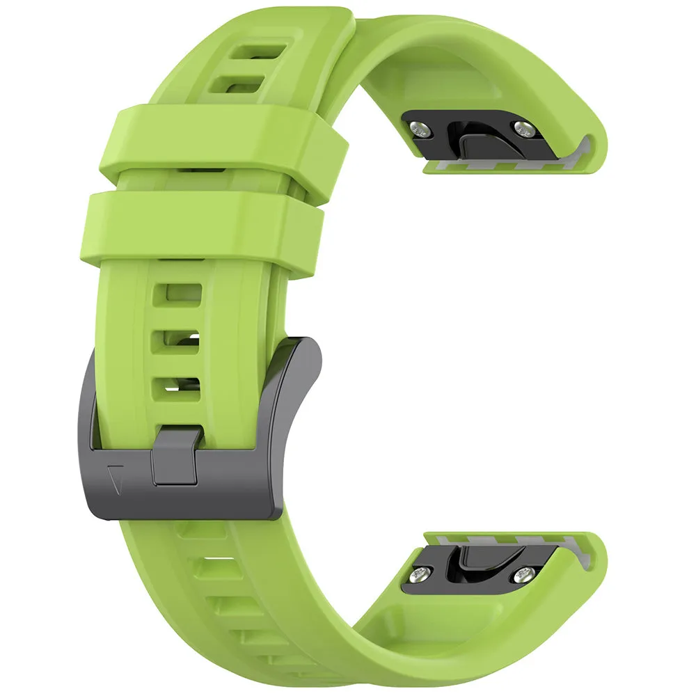 Cinturino Techsuit W060 per Garmin Watch Fenix Series, 26mm, Verde Chiaro - immagine 1
