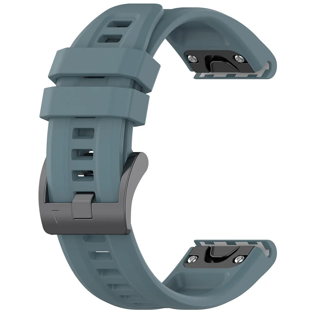Cinturino Techsuit W060 per Garmin Instinct / Approach / Fenix Watch Series, 20mm, Verde - immagine 1