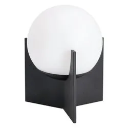 Lampada tavolo CARDAMOM Nero (1 luce - Bianco caldo) (IP44) (12x11x16cm) 0828272 - immagine 1