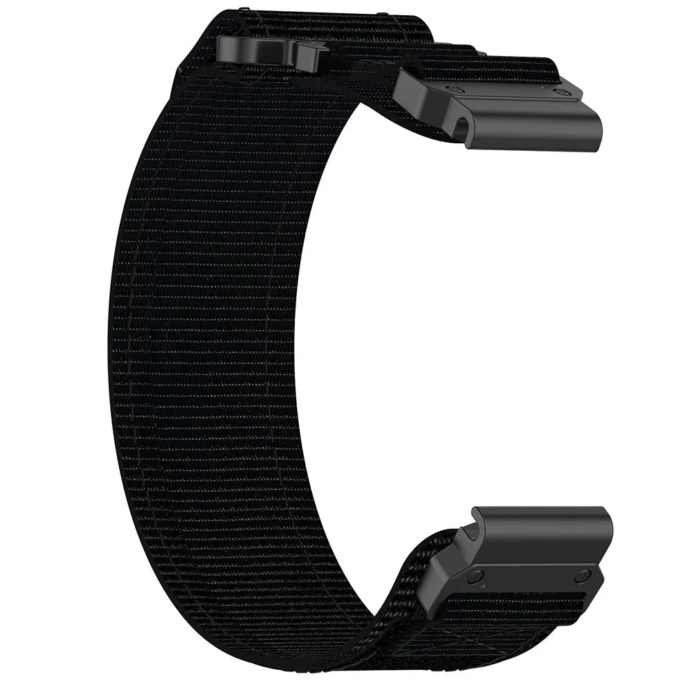 Cinturino Techsuit W057 per Garmin Watch Fenix Series, 26mm, Nero - immagine 1