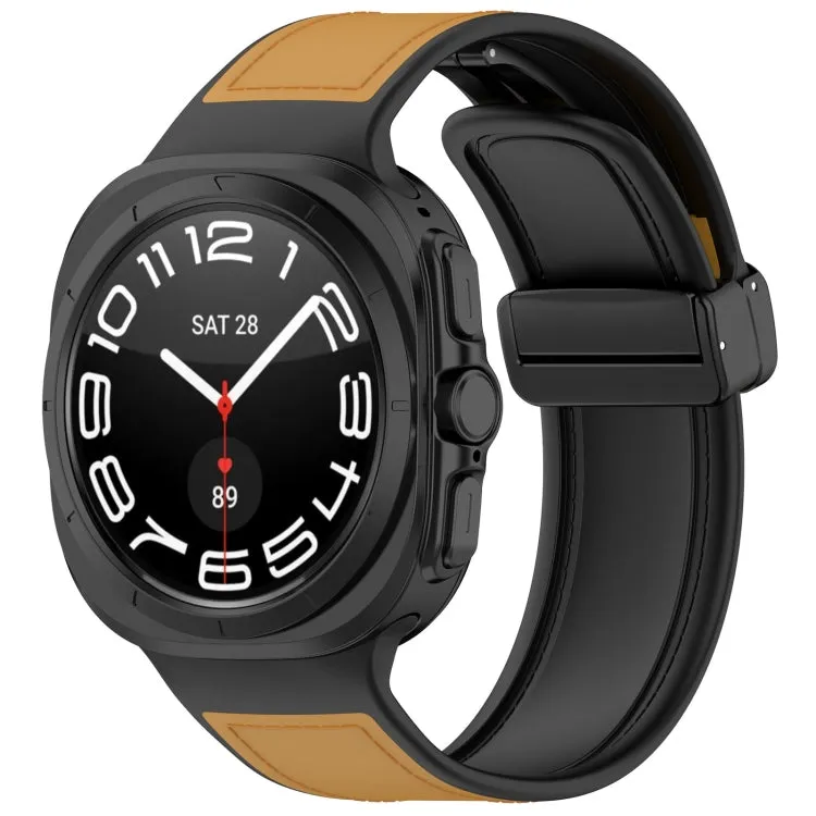 Cinturino Techsuit W056 per Samsung Galaxy Watch Ultra Series, Marrone - immagine 1