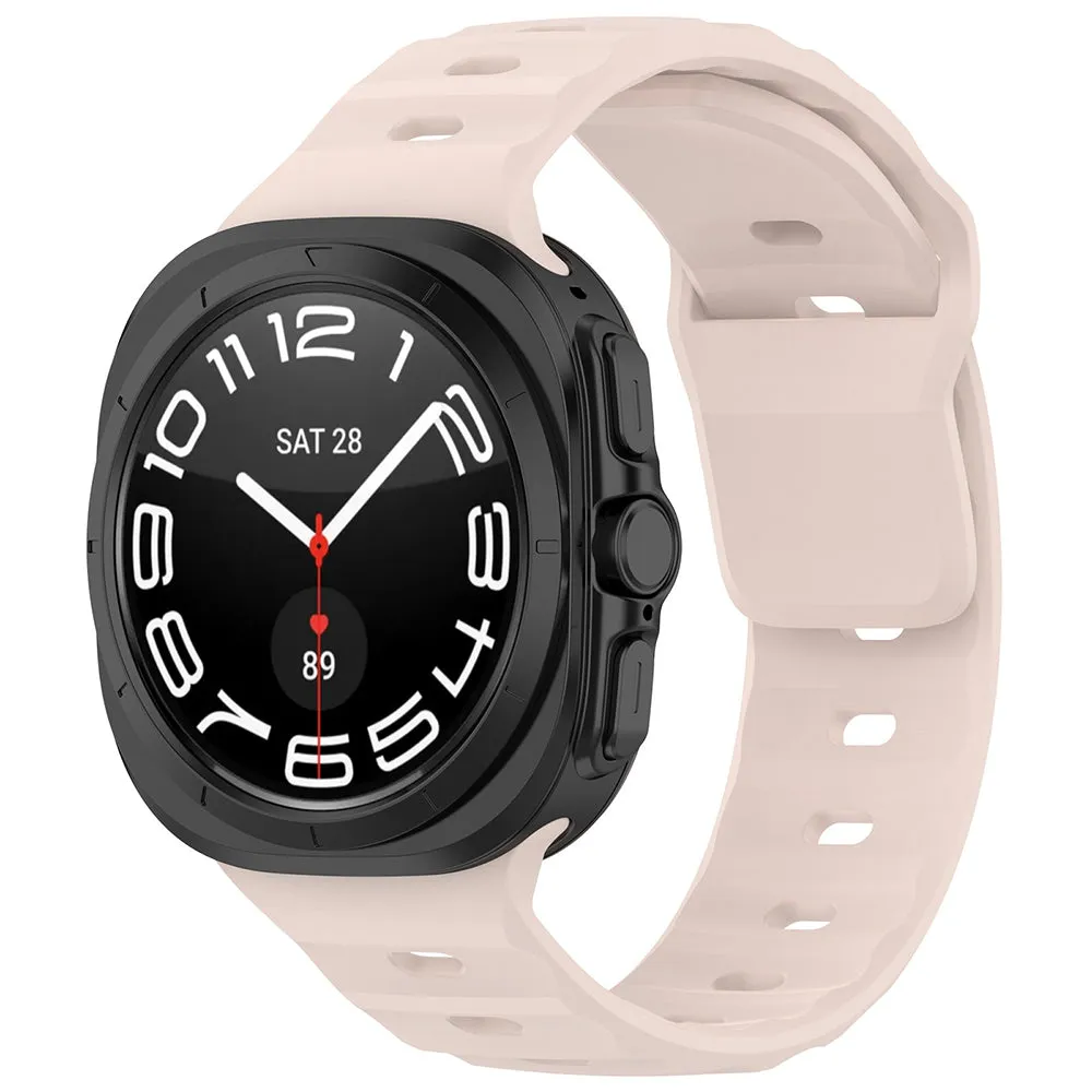 Cinturino Techsuit W055 per Samsung Galaxy Watch Ultra Series, Rosa Chiaro - immagine 1