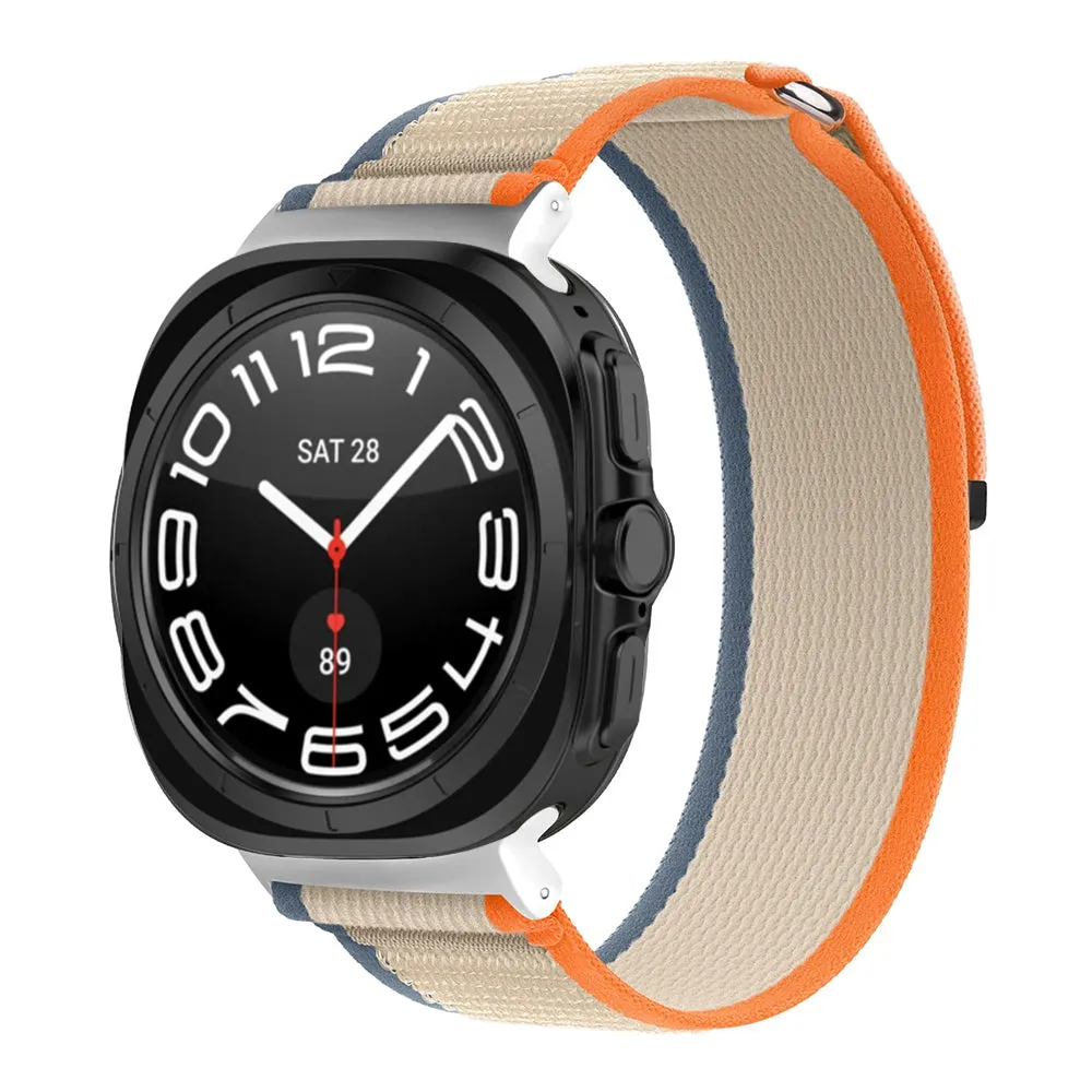 Cinturino Techsuit W054 per Samsung Galaxy Watch Ultra Series, Arancione Beige - immagine 1