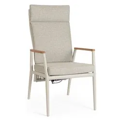 Poltrona alluminio, olefin FLOBERT Pelican 0663932 - immagine 1