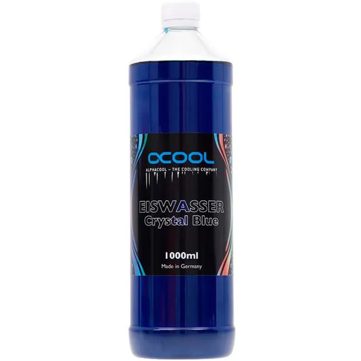 Eiswasser Crystal Blue UV-aktiv miscela pronta 1000ml, Liquido refrigerante - immagine 1