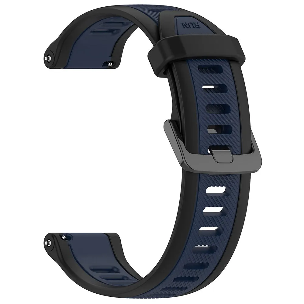 Cinturino Techsuit W053 per Huawei Watch / Xiaomi Watch Series, 22mm, Blu Scuro - immagine 1