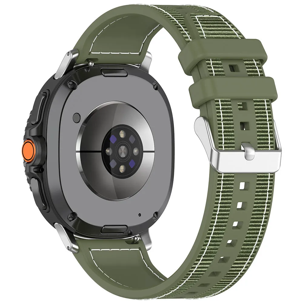 Cinturino Techsuit W051 per Samsung Galaxy Watch9 / Watch8 / Watch8 Classic Series, Verde - immagine 1