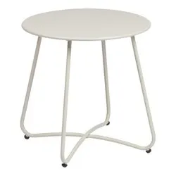 Tavolino da esterno acciaio AUSTIN Gypsum (45x45cm) 0804947 - immagine 1