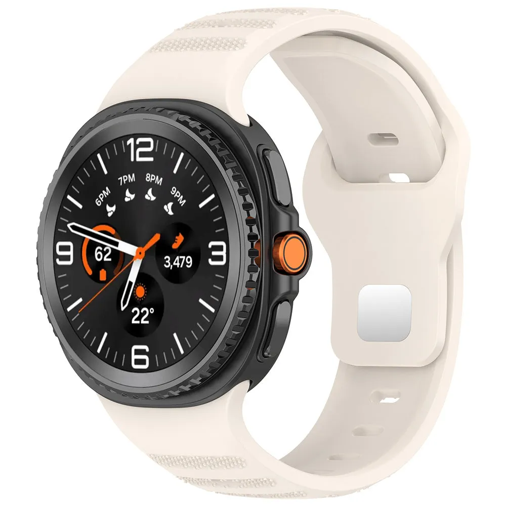 Cinturino Techsuit W050 per Samsung Galaxy Watch9 / Watch8 / Watch8 Classic Series, Beige - immagine 1