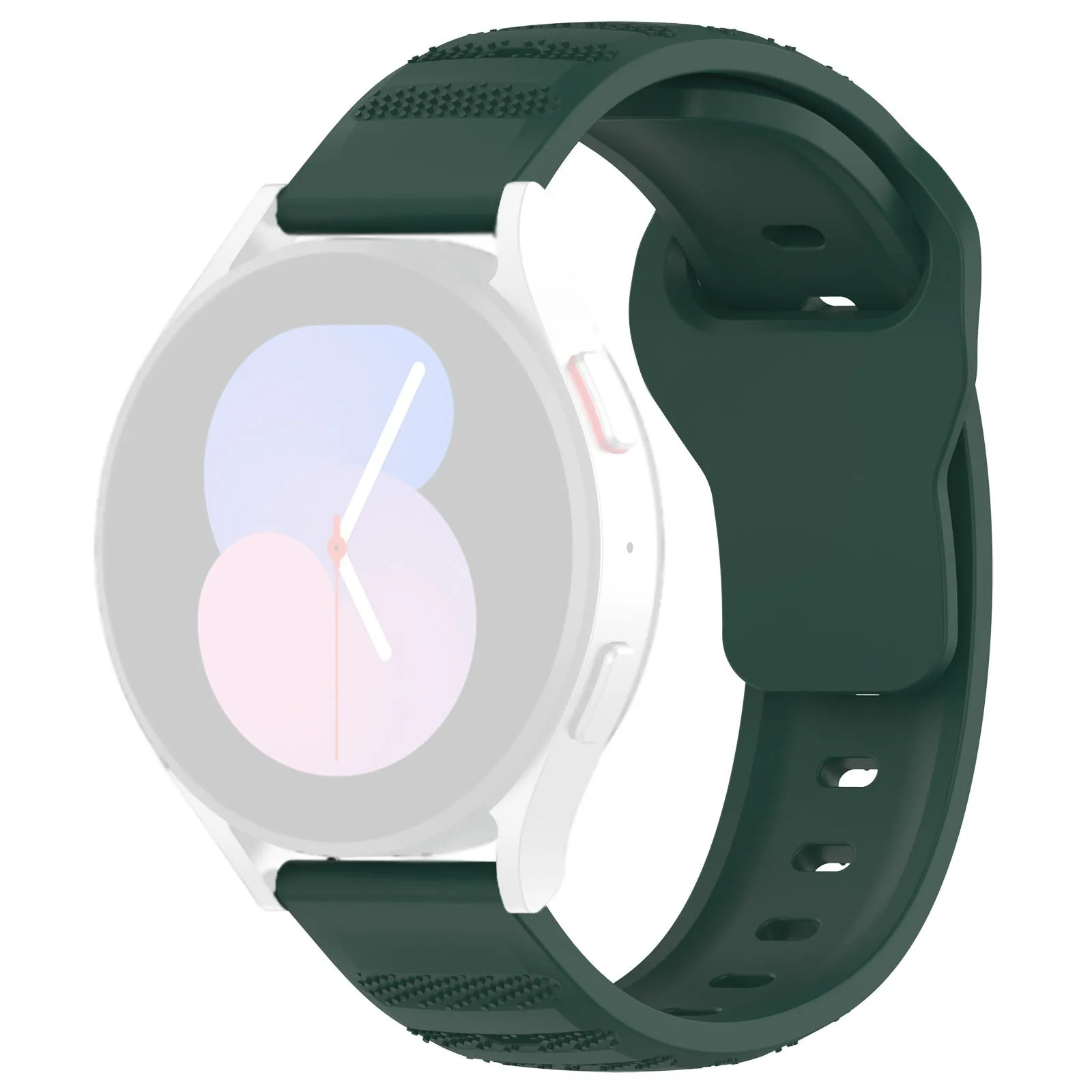 Cinturino Techsuit W050 per Samsung Galaxy Watch / Huawei Watch Series, 20mm, Verde - immagine 1