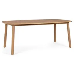 Tavolo da esterno legno PABLO Fisso (183x99x75cm) 0807016 - immagine 1