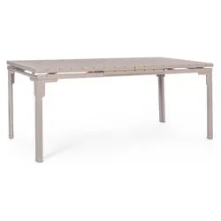 Tavolo da esterno polietilene SARITA Allungabile Tortora (180-240x89,5x73,5cm) 0650057 - immagine 1