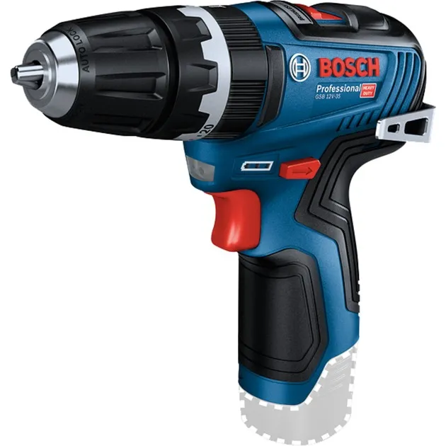 GSB 12V-35 Professional 1750 Giri/min Nero, Blu, Rosso, Trapano a percussione - immagine 1