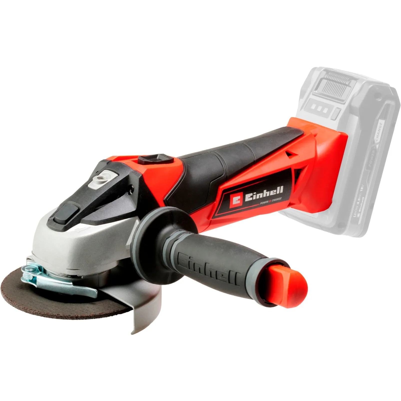 TE-AG 18 Li 115mm Nero, Rosso smerigliatrice angolare cordless - immagine 1
