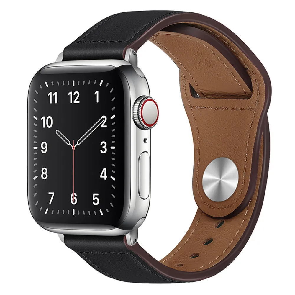 Cinturino Techsuit W033 per Apple Watch 49mm / 46mm / 45mm / 44mm / 42mm Series, Nero - immagine 1