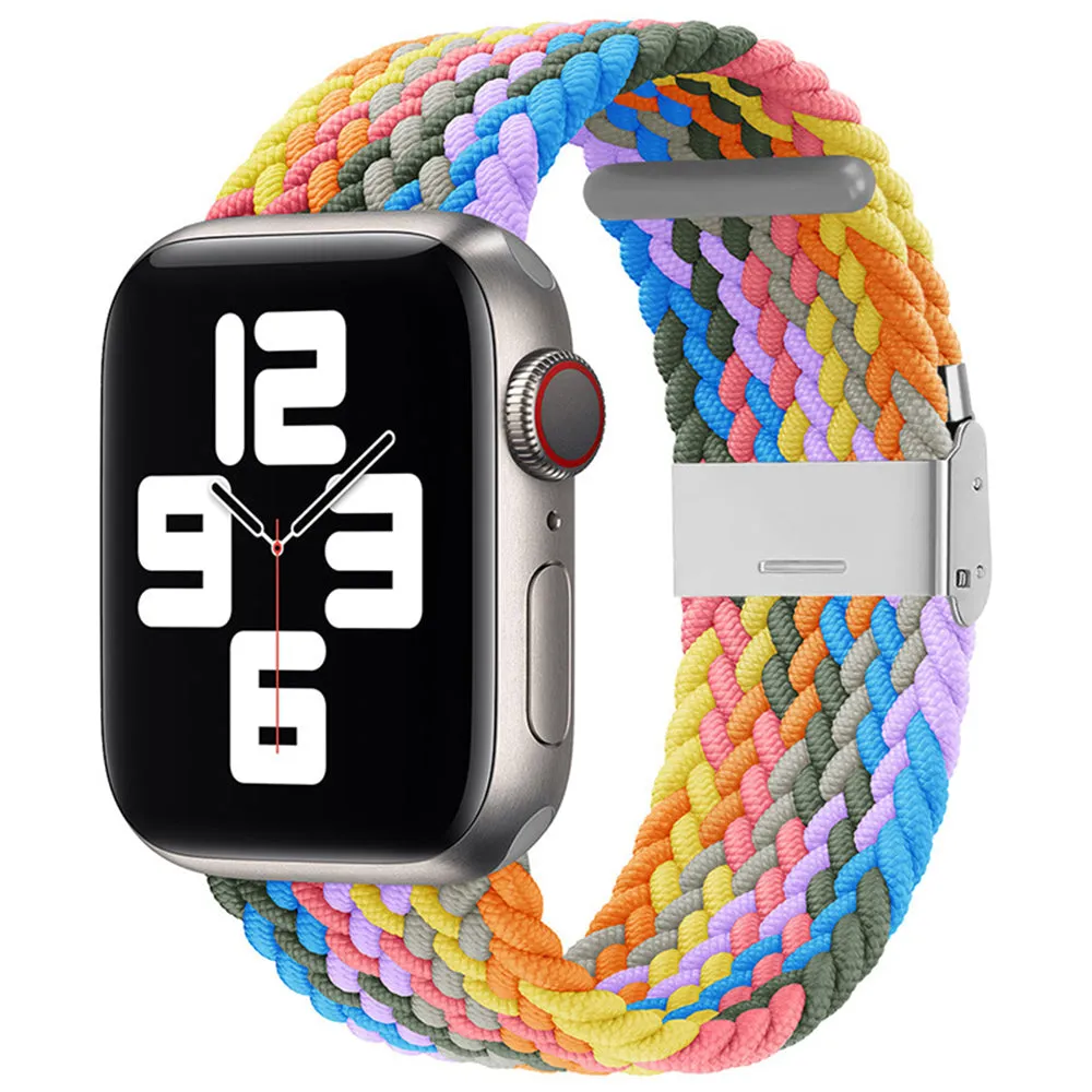 Cinturino Techsuit W032 per Apple Watch 49mm / 46mm / 45mm / 44mm / 42mm Series, Viola - immagine 1