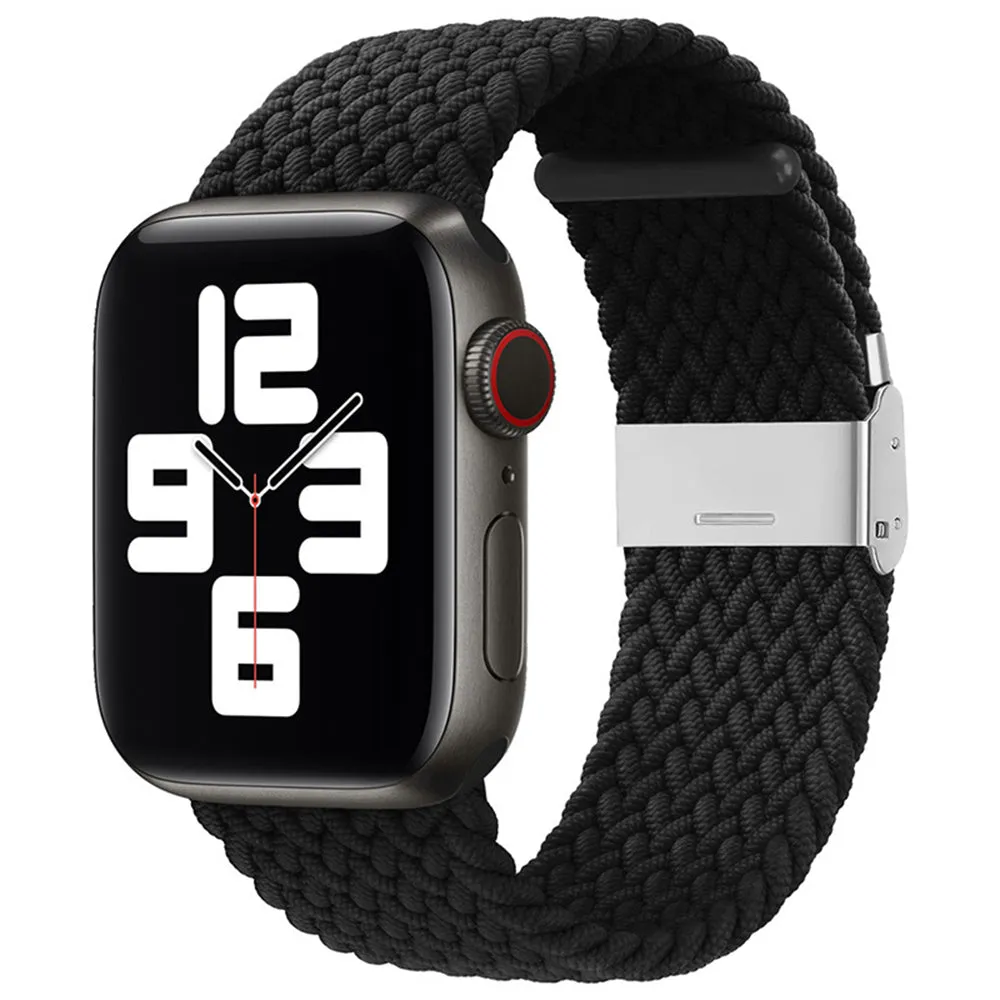 Cinturino Techsuit W032 per Apple Watch 42mm / 41mm / 40mm / 38mm Series, Nero - immagine 1