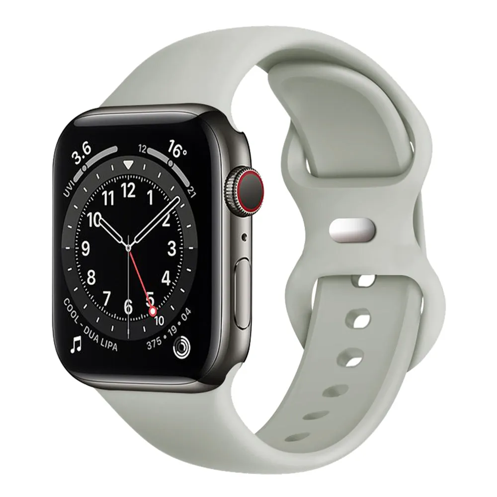 Cinturino Techsuit W031 per Apple Watch 49mm / 46mm / 45mm / 44mm / 42mm Series, Grigio - immagine 1