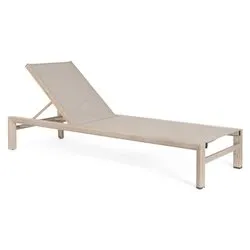 Lettino prendisole alluminio SKIPPER NEW Timber 0664102 - immagine 1