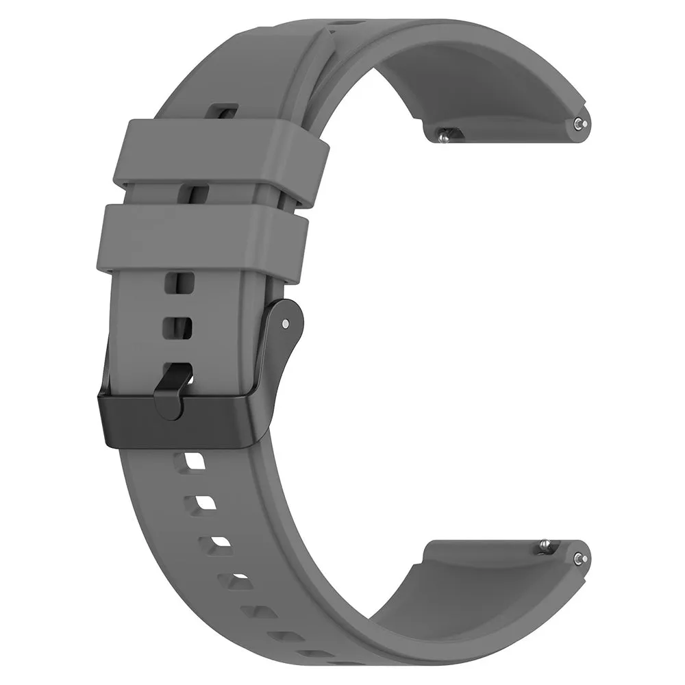 Cinturino Techsuit W026 per Samsung Galaxy Watch / Huawei Watch Series, 20mm, Grigio - immagine 1
