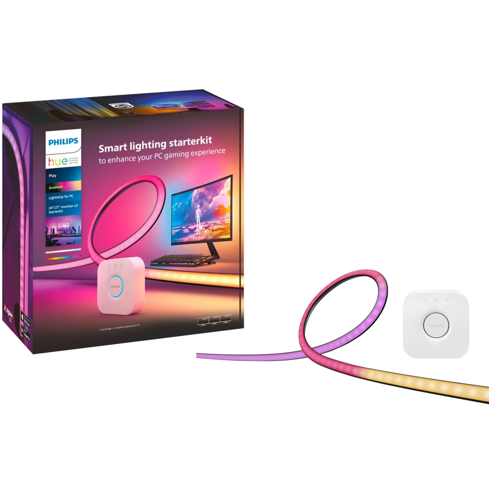 Play Gradient Lightstrip per PC, Striscia LED - immagine 1