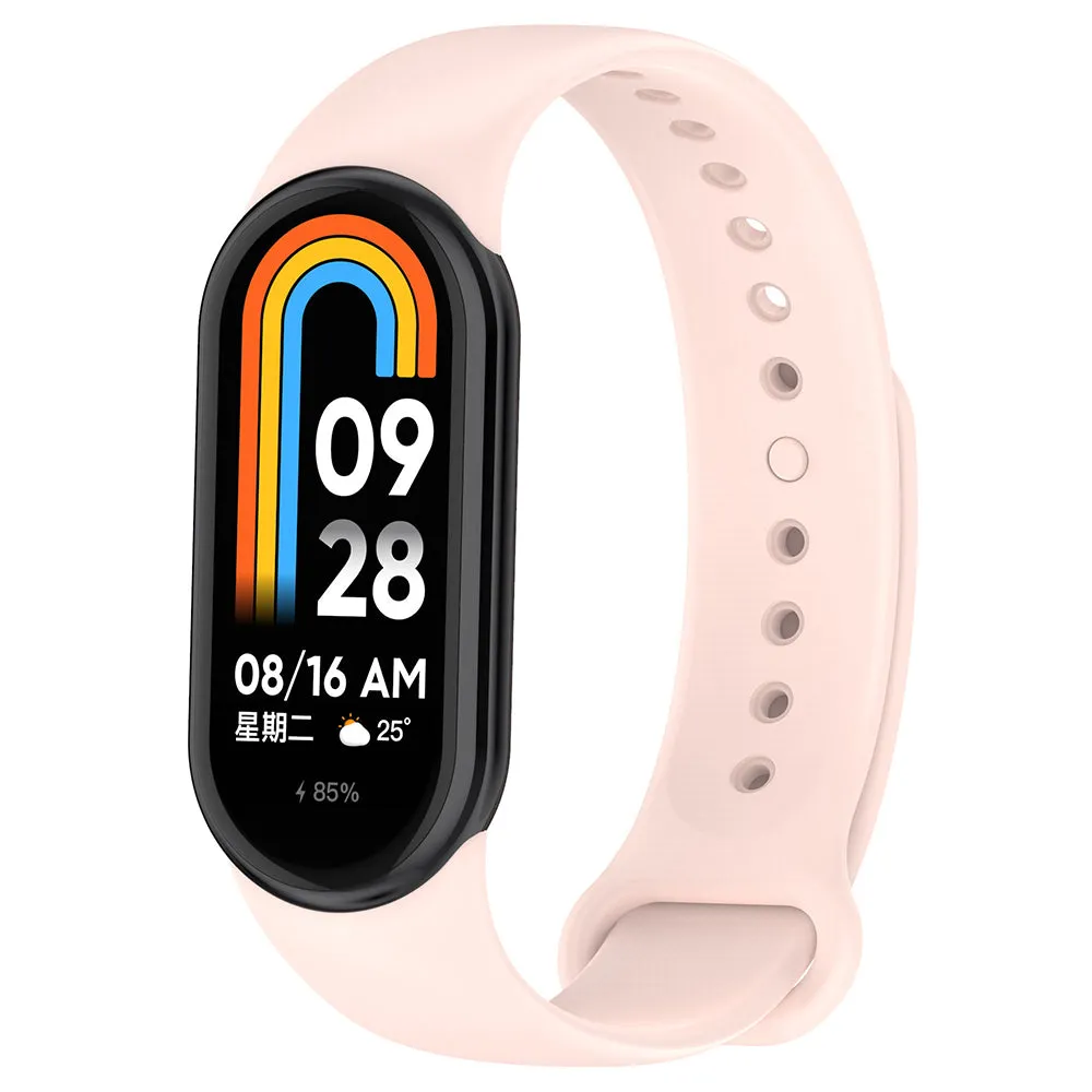 Cinturino Techsuit W014 per Xiaomi Smart Band 10 / 9 / 8, Rosa - immagine 1