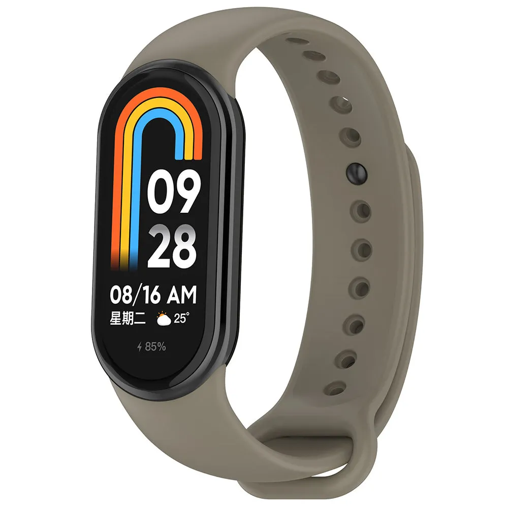 Cinturino Techsuit W014 per Xiaomi Smart Band 10 / 9 / 8, Grigio - immagine 1