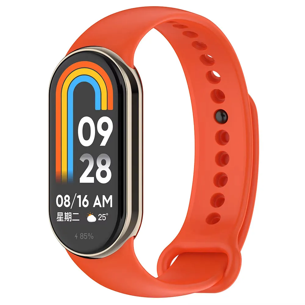 Cinturino Techsuit W014 per Xiaomi Smart Band 10 / 9 / 8, Corallo - immagine 1
