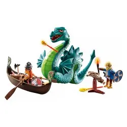 Vichinghi con mostro marino ( 40 pz ) PIRATES 4-10a 71830 - immagine 1