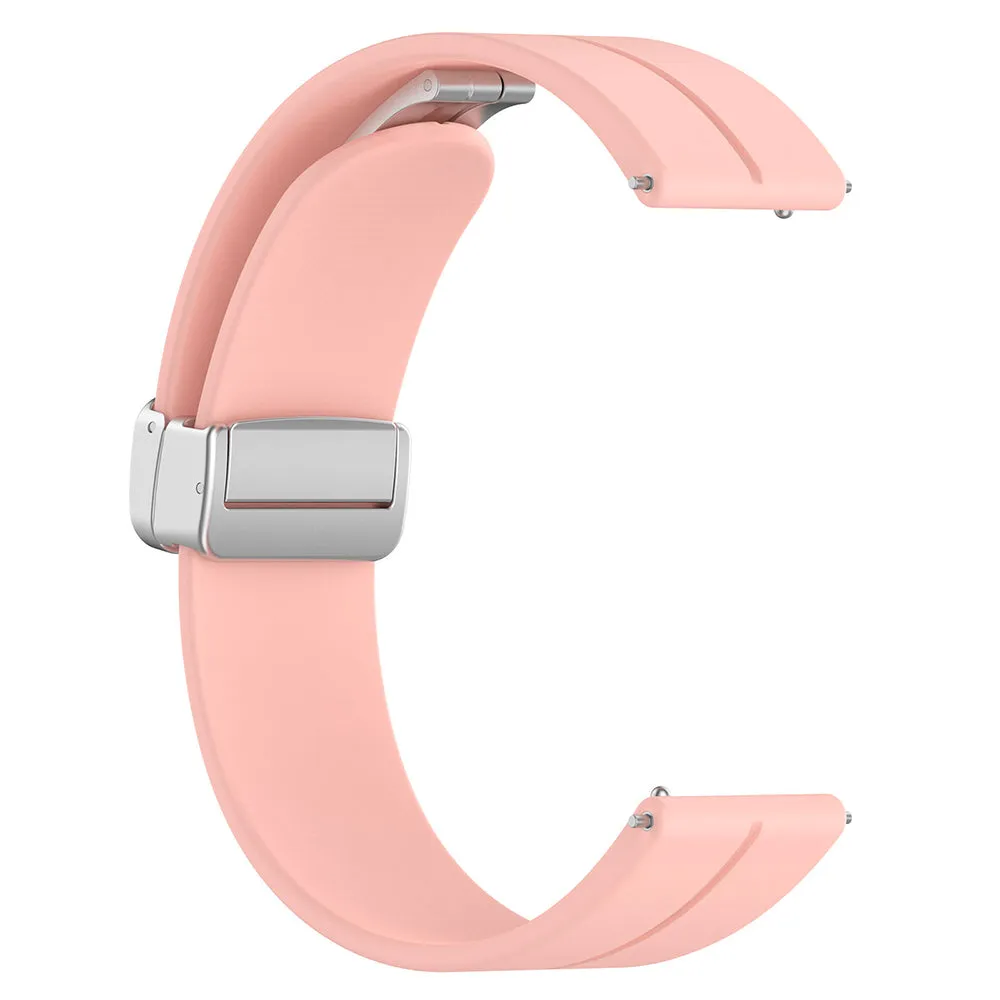 Cinturino Techsuit W011 per Samsung Galaxy Watch / Huawei Watch Series, 20mm, Rosa. - immagine 1
