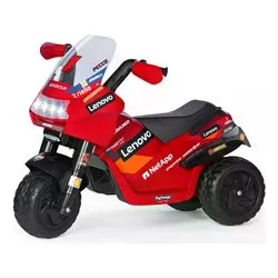 Moto Desmosedici Evo 6V 2,5 Ah Lithium (92,5cm) DUCATI Rosso IGED0924 - immagine 1