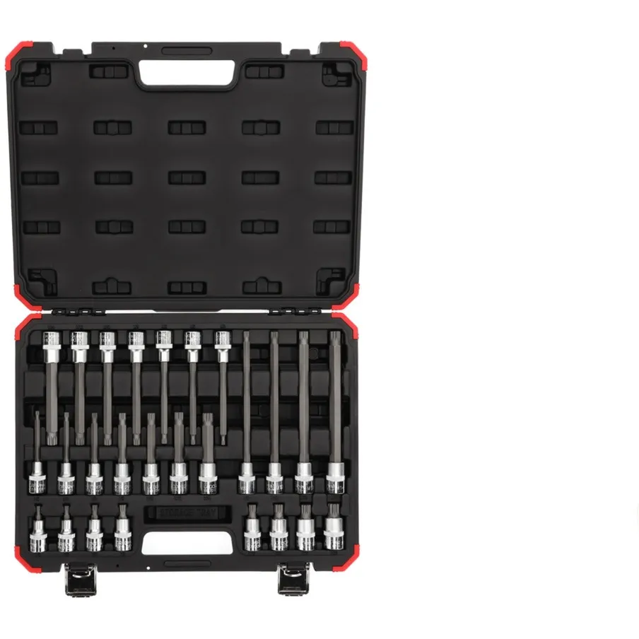 inserti per cacciavite rossi 1/2" XZN, chiave combinata - immagine 1