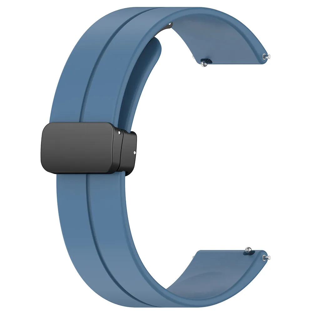 Cinturino Techsuit W011 per Huawei Watch / Garmin Watch Series, 18mm, Blu - immagine 1