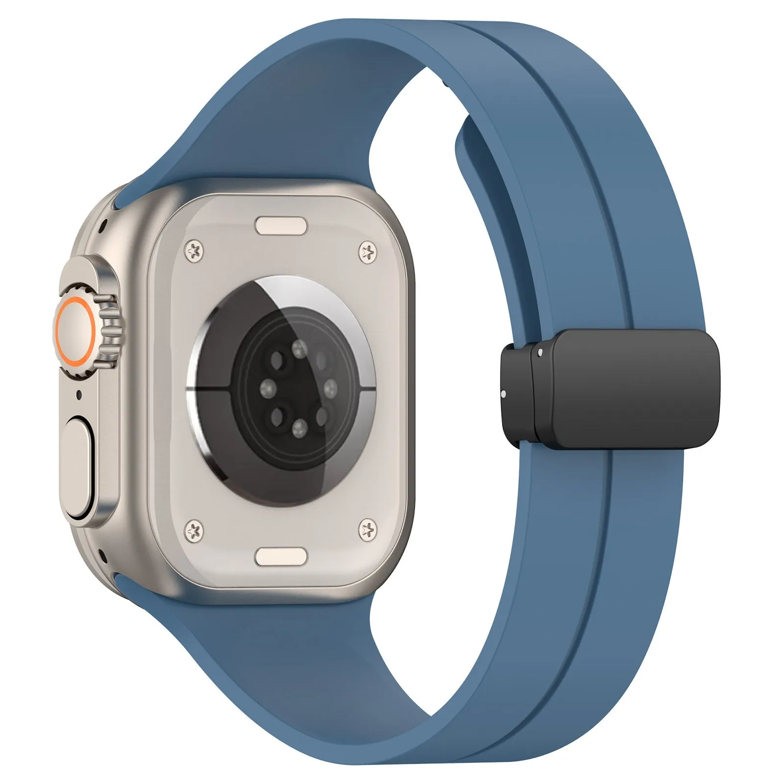 Cinturino Techsuit W011 per Apple Watch 42mm / 41mm / 40mm / 38mm Series, Blu - immagine 1