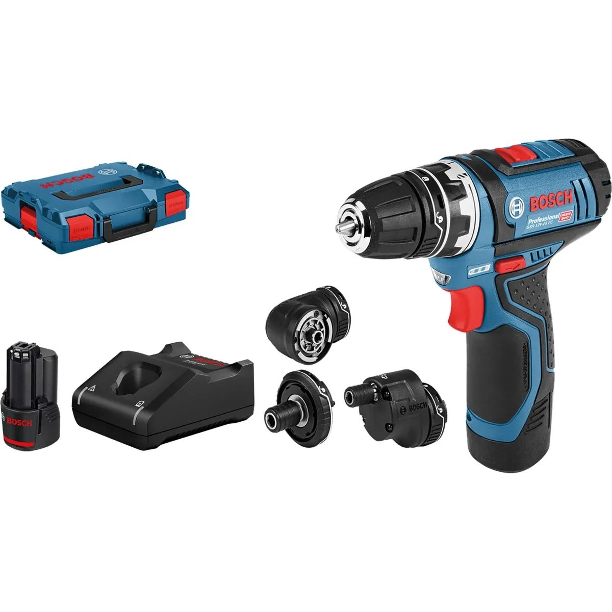 GSR 12V-15 FC Professional 1300 Giri/min Senza chiave 600 g Nero, Blu, Cacciavite - immagine 1