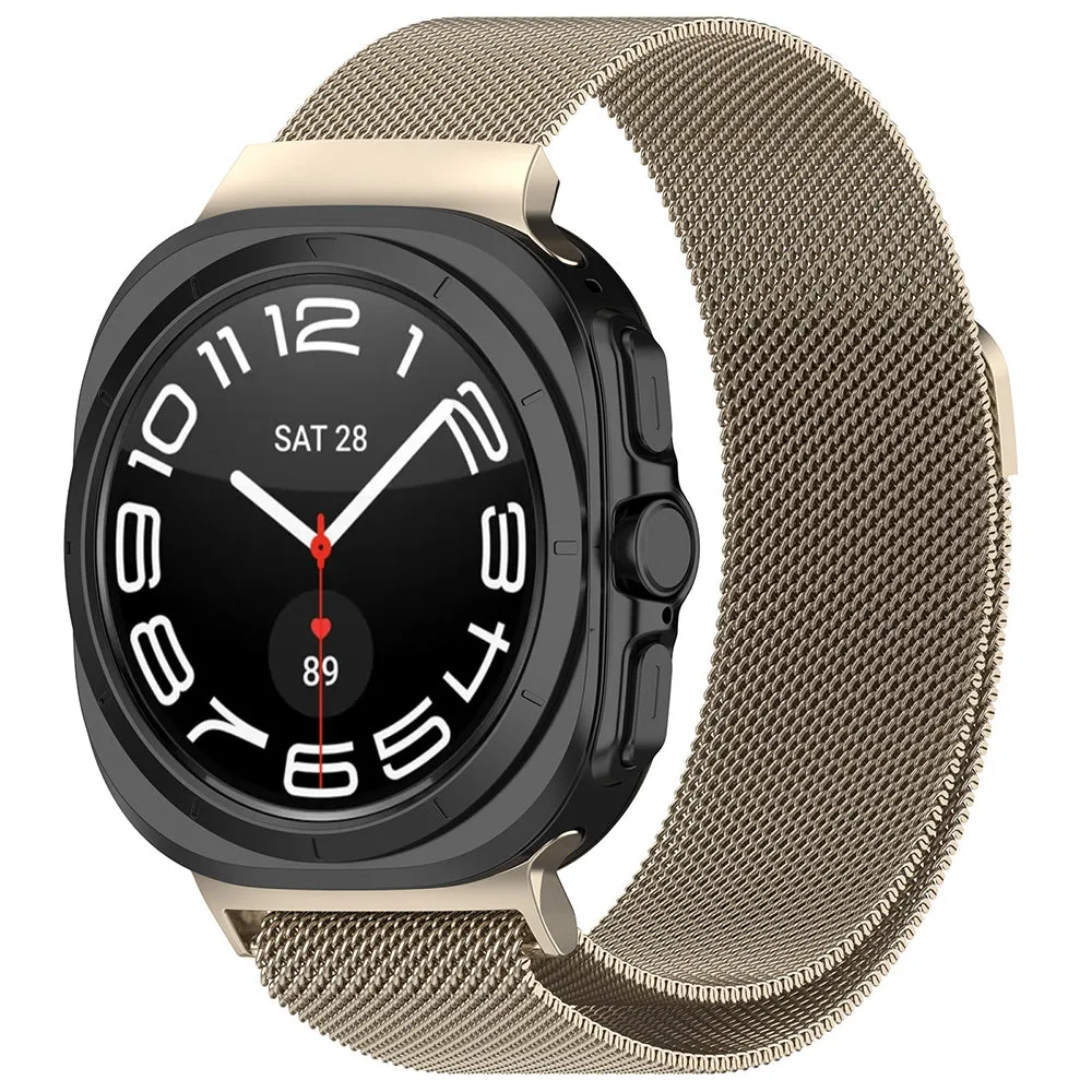 Cinturino Techsuit W009 per Samsung Galaxy Watch Ultra Series, Beige - immagine 1