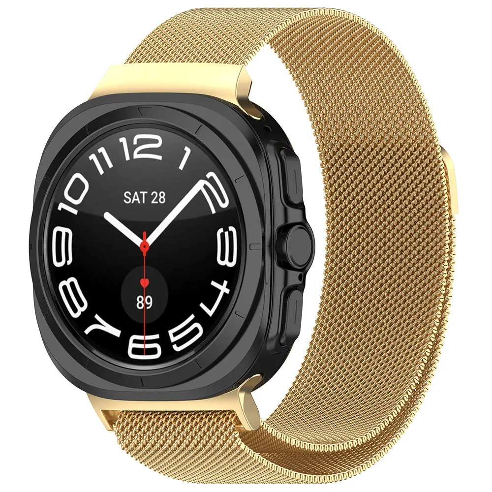 Cinturino Techsuit W009 per Samsung Galaxy Watch Ultra Series, Oro - immagine 1