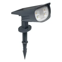 Segnapassi solare ENDURA GARDEN SPOT Dark gray (1 luce - 55 Lumen - 0,5 W - RGB) (IP44) (17,5x9,2x29,5cm) LUM564169 - immagine 1