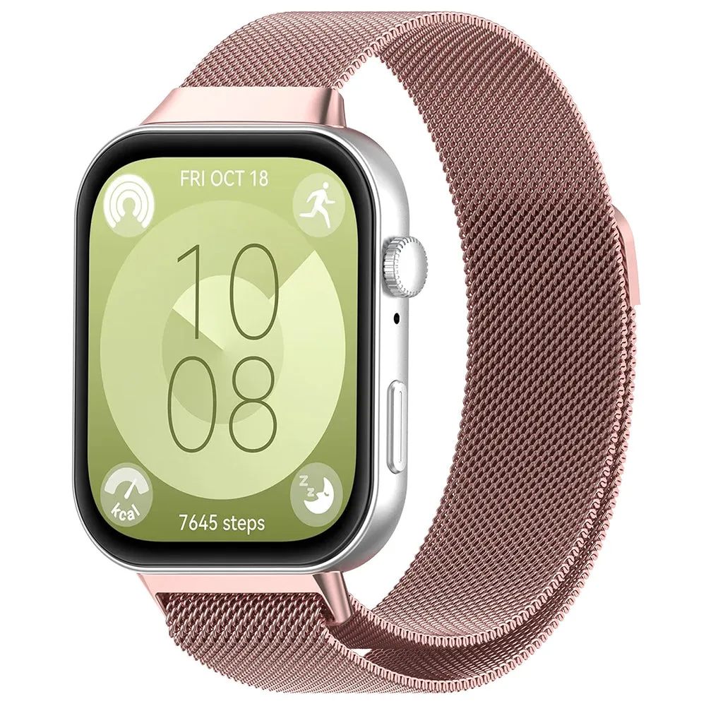 Cinturino Techsuit W009 per Huawei Watch Fit 5 Pro / Fit 5 / Fit 4 Pro / Fit 4 / Fit 3, Rosa - immagine 1