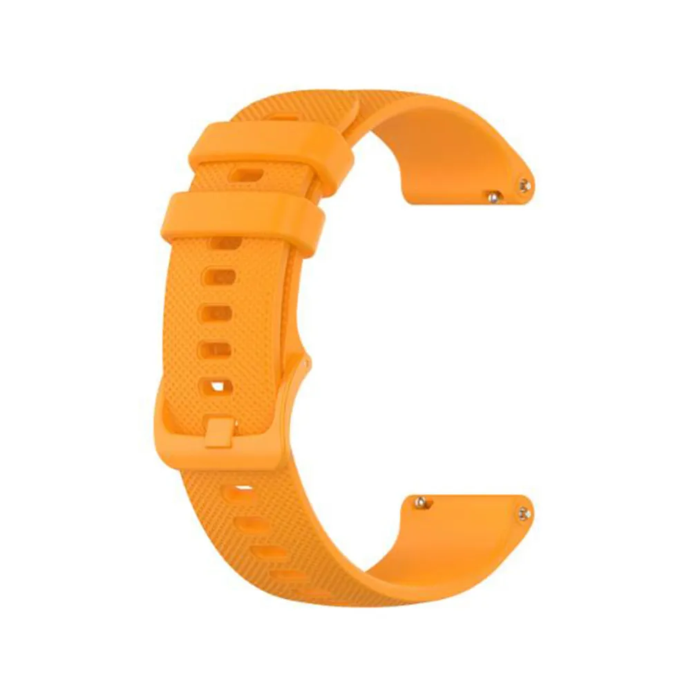 Cinturino Techsuit W006 per Samsung Galaxy Watch / Huawei Watch Series, 22mm, Arancione - immagine 1
