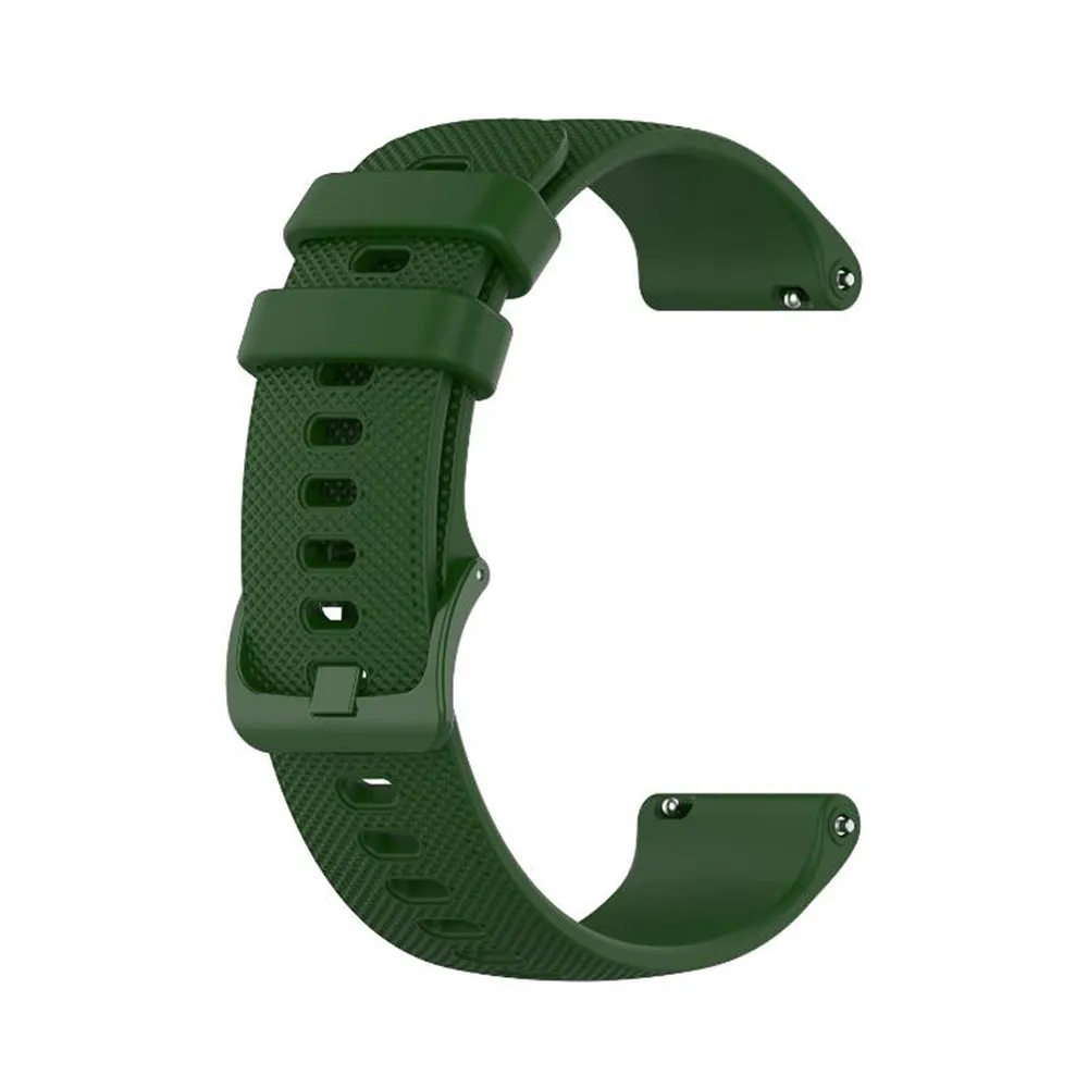 Cinturino Techsuit W006 per Samsung Galaxy Watch / Huawei Watch Series, 20mm, Verde. - immagine 1