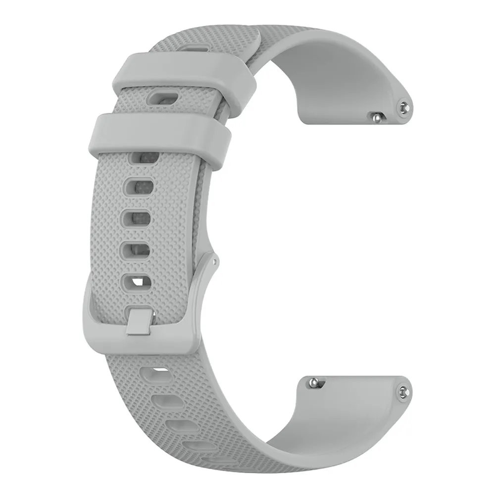 Cinturino Techsuit W006 per Samsung Galaxy Watch / Huawei Watch Series, 20mm, Grigio - immagine 1