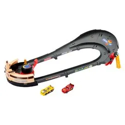 Playset Pista Nascar con Saetta e Ace Dillon DISNEY CARS HXJ33 - immagine 1