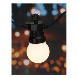 Catena luminosa (10 luci - Bianco caldo) (IP44) (950cm) LE2200300 - immagine 1