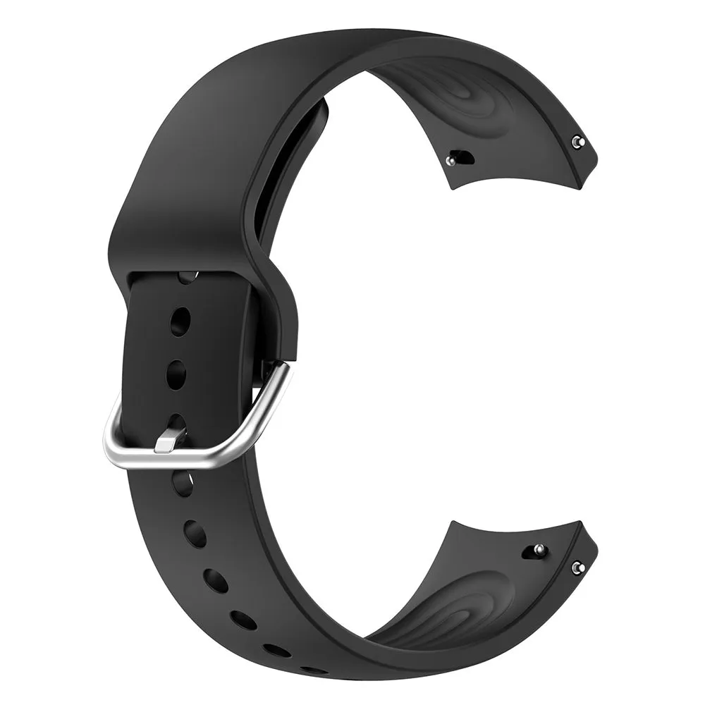 Cinturino Techsuit W003 per Huawei Watch / Xiaomi Watch Series, 22mm, Nero - immagine 1